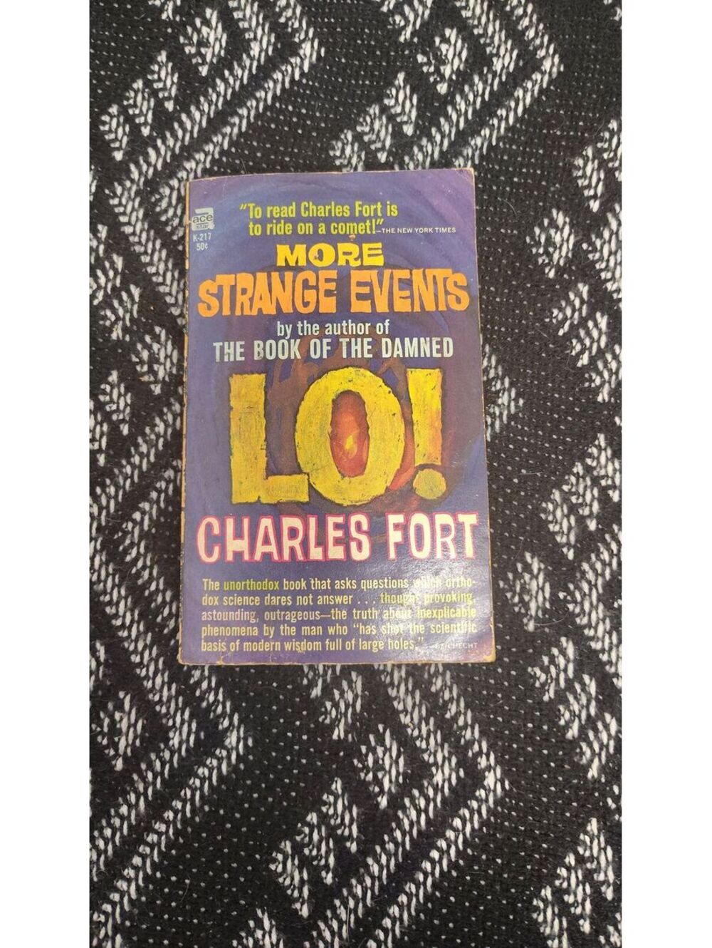 Charles Fort Lo! Vintage Pb More Strange Events Paranormal Fortean Mysteries